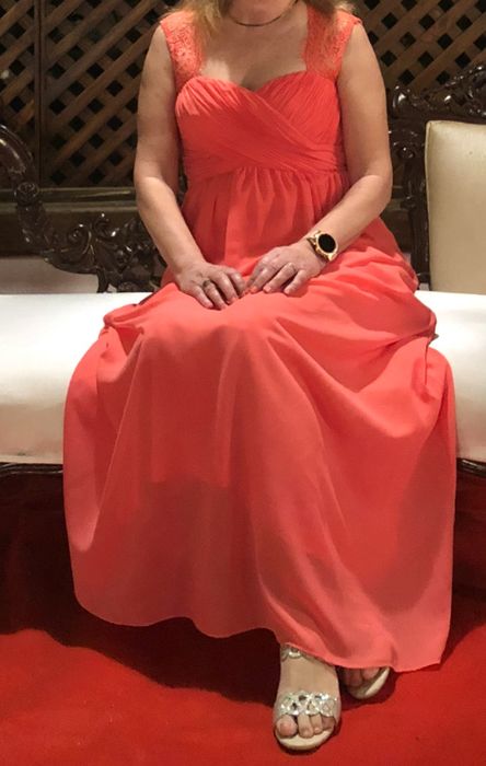 Vestido comprido de festa