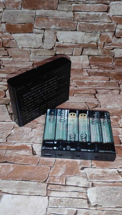 ДБЖ UPS для роутера / Безперебійник 5V/9V/12V / 6 акумуляторів 18650