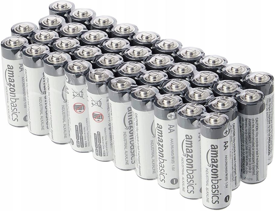 amazonbasics baterie aaa 40 szt lr03 alkaliczne komplet uniwersalne
