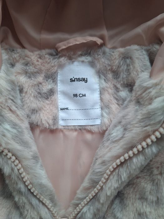 Bezrękawnik dziewczęcy 98 nowy