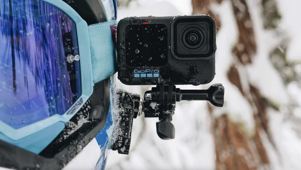 Mocowanie Uchwyt naklejki na kask głowę front side mount do GoPro DJI