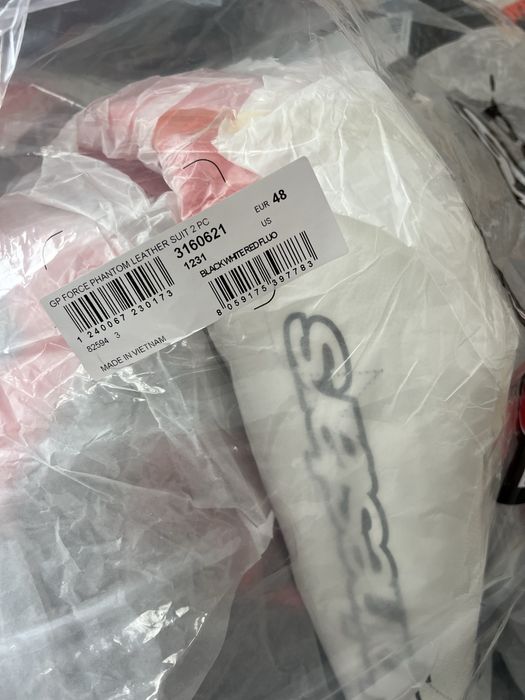 Kombinezon motocyklowy Alpinestars GP Force Phantom skóra r. 48