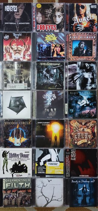 •CD Диски-4•HEAVY METAL ROCK -4•Компакт Диски •СД Диски •Объявление-4•