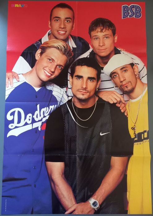 Poster BackstreetBoys + Milénio