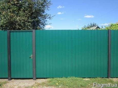 Ворота Калитки (Распашные/Откатные) из Профнастила с Автоматикой и без