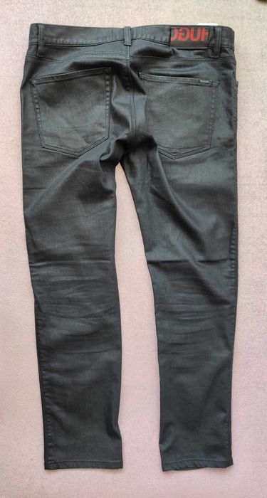 Boss Hugo 33/34 czarne slim fit spodnie jeansowe męskie jeansy oryginalne nowe limited edition