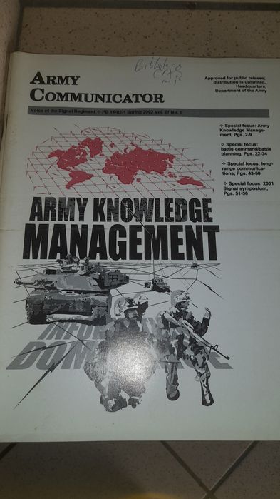 Revistas Army Communicator
