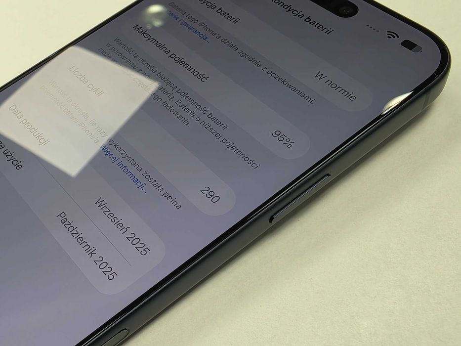 iPhone 17 PRO MAX 256GB Dual SIM (SIM + eSIM)/ Deep Blue/ A3526/ BAT 95%/ Grade A do A-/ + ładowarka/ 8.10.25 z Media Expert