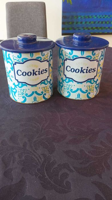 Potes de Guardar  biscoitos super decorativos