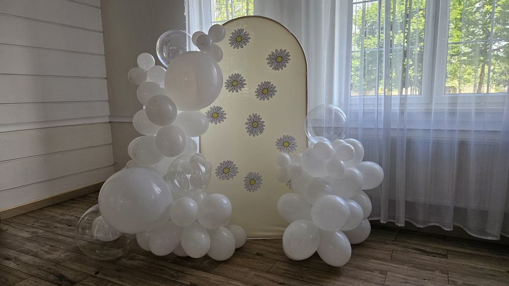 Dwie girlandy balonów