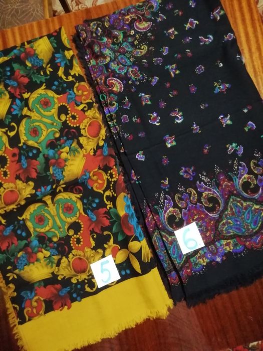 Платок шерсть СССР, полушерсть.