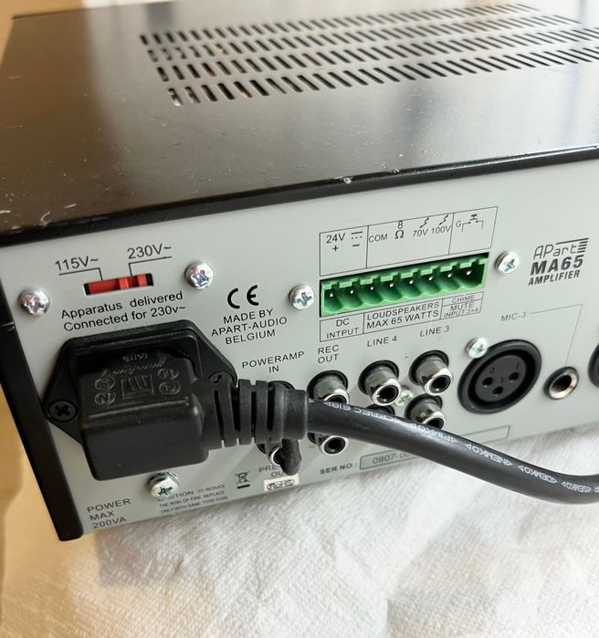 Wzmacniacz Apart MA65 – używany, sprawny