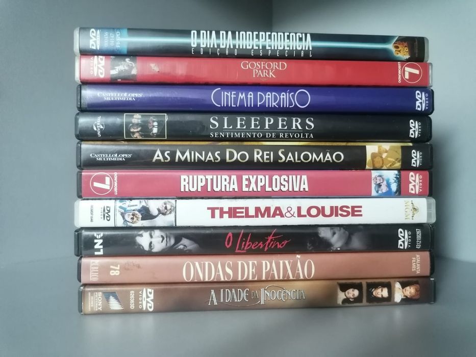 Grande colecao de DVDs Classicos e de Culto