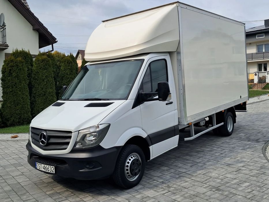 Mercedes-Benz SPRINTER  Mercedes-Benz Sprinter 513 Kontener Bliżniacze Koła Klima DMC 3.5 Tony