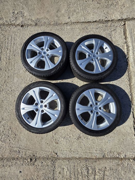 Диски Renault Schuss R17 5x114.3 ET49 7J+ літня гума Premiorri