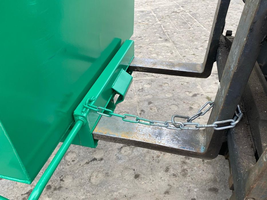 Koleba 1530x1320x875 mm pojemnik uchylny 0,9 m3