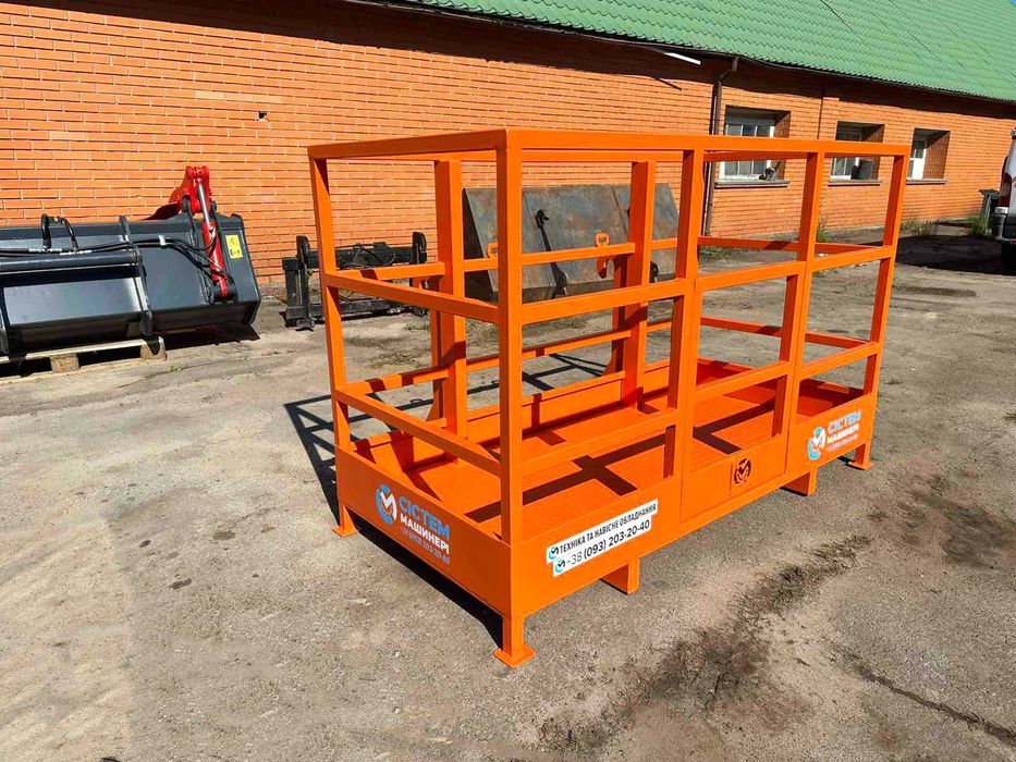 Робоча платформа люлька корзина JCB Manitou Kramer CAT Diechi Claas MerloMassey Ferguson.