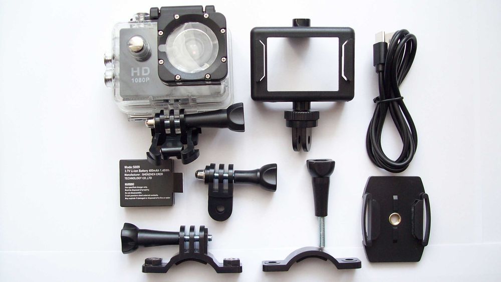 Kamera sportowa wodoodporna wideo 1080 HD