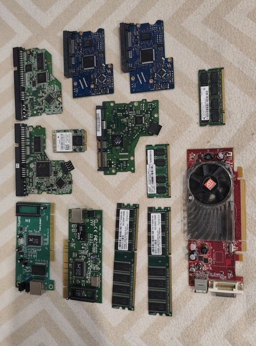 Jakieś części elektroniki