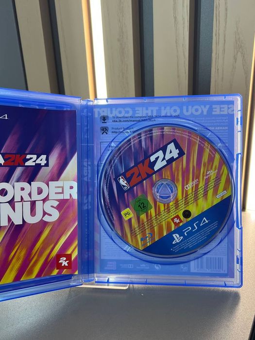 Ігровий диск на PS4 , Playstation 4 NBA 2К24