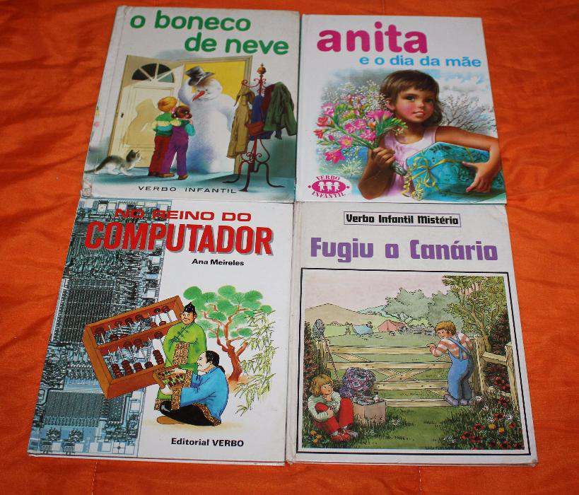 4x Livros Infantis Pack