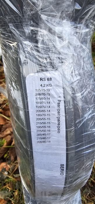 Pewag Servo RS 68 Łańcuchy śniegowe SAMONAPINAJĄCE 13"14"15'' 16'' 17"