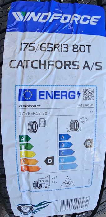 Opony osobowe 175/65R13 WindForce NOWE 100% WIELOSEZONOWE *S