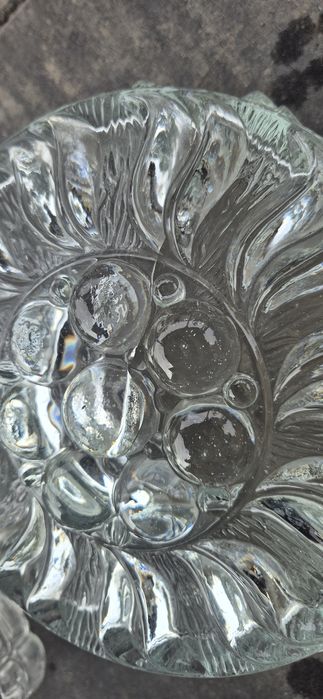 Plafon kryształ  prl zabytek loft vintage