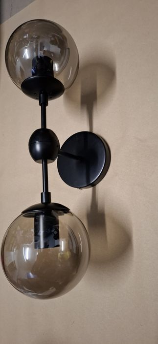Kinkiet ścienny dwie kule