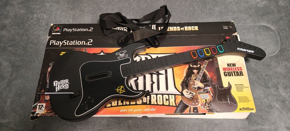 Gitara Guitar Hero Kramer PS2