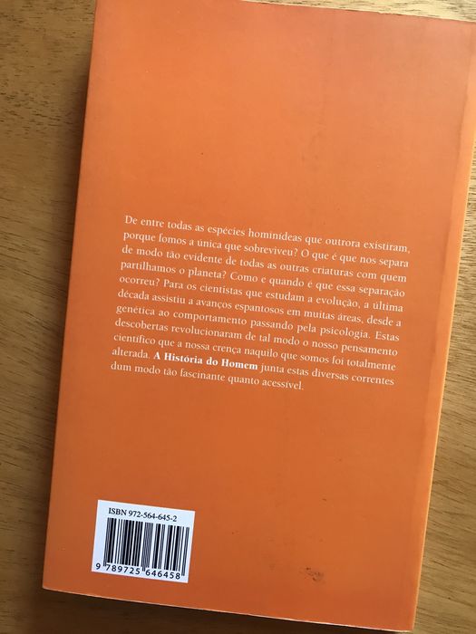 Livro “A História do Homem”