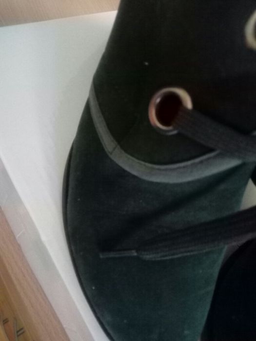 Botki 38rozm, 25cm butelkowa zieleń