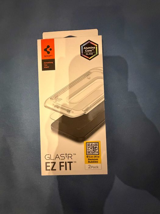 Spigen Glas.tR EZ Fit szkło iPhone 17 Pro 2-Pack nowe