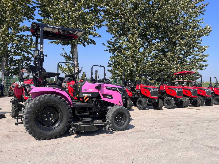 MINI Traktorek kosiarka międzyosiowa 25 KM silnik Mitsubishi , HST HIT