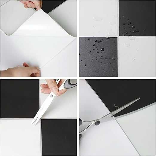 Samoprzylepne panele PVC Homease 30×30 cm × 50 szt. (4m2) Nowe, okazja