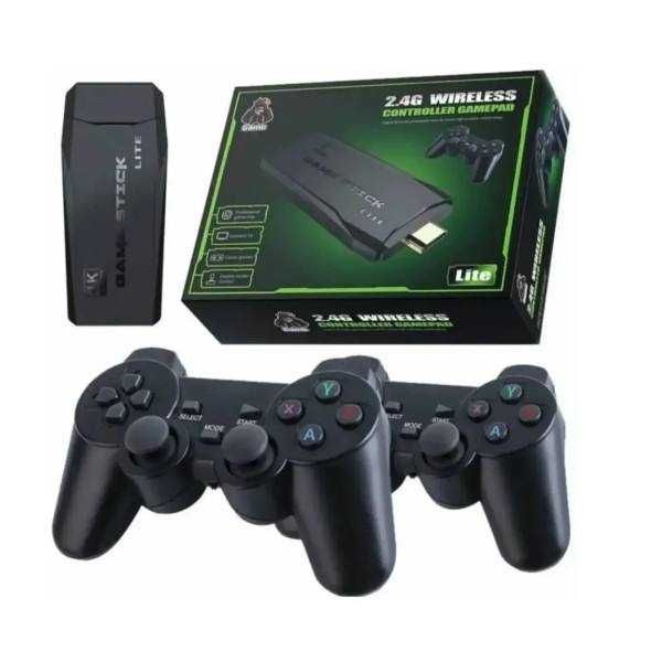 Ігрова приставка-консоль Game Stick Lite 64 Gb для ТВ Ultra HD +2 геймпада
