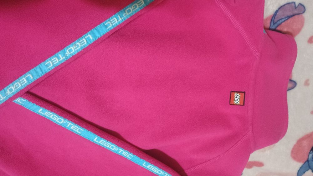 Bluza 152 różowa z polaru stan bdb Leggo