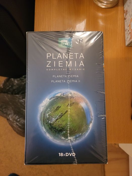 Planeta ziemia zafoliowane 18 dvd