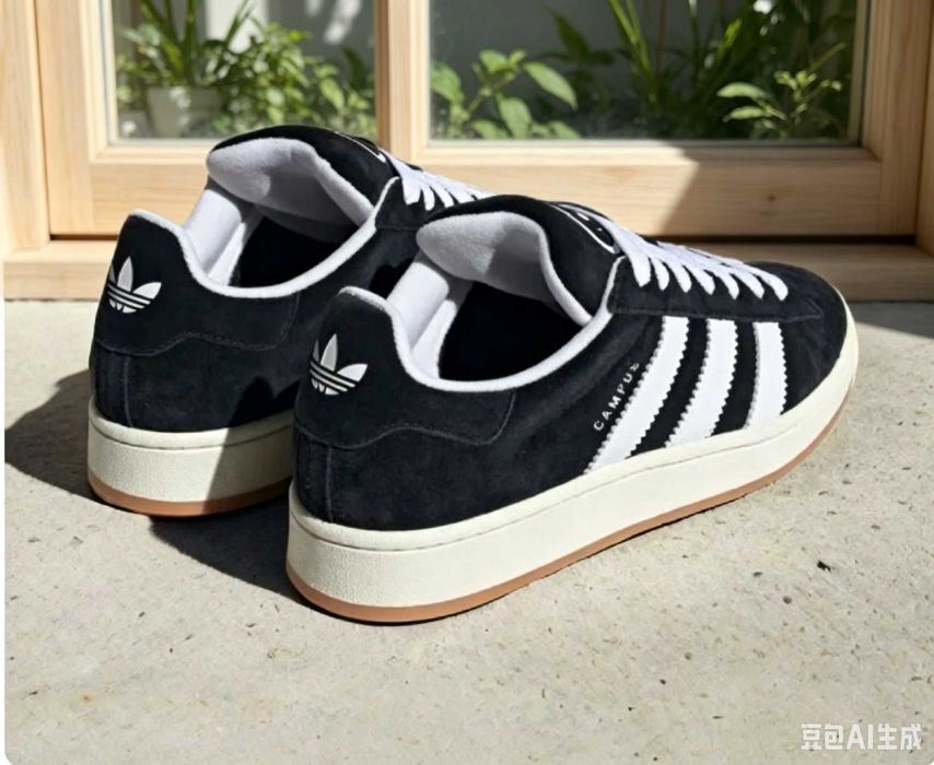 Czarne trampki Adidas, rozmiar 37, lekkie.