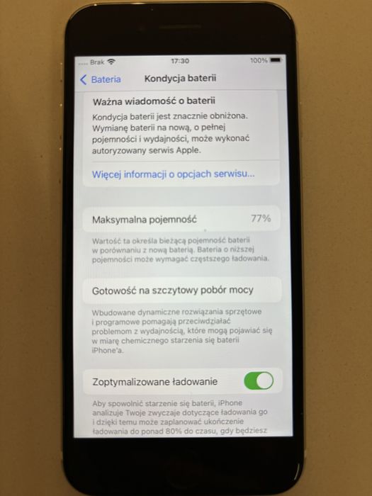 Iphone SE biały