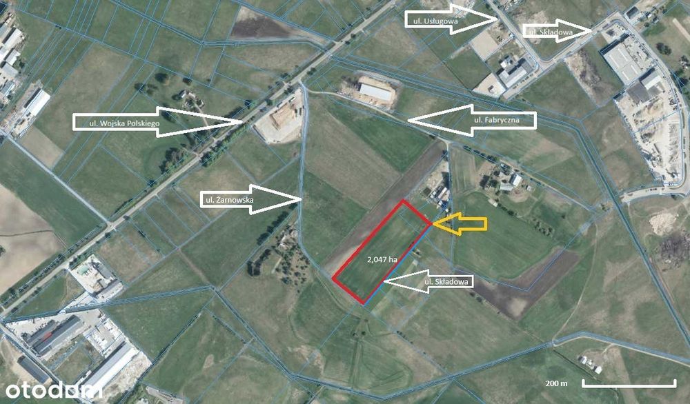 2 ha teren przemysłowy – Augustów, strefa przemysłowa