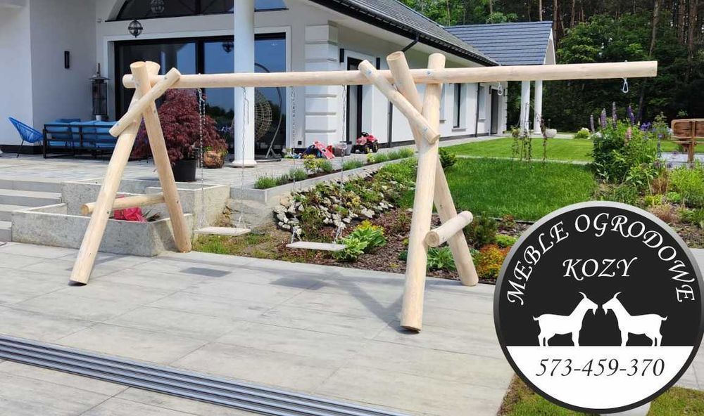 CENY DO KOŃCA LUTEGO Meble ogrodowe drewniane góralskie Lite drewno