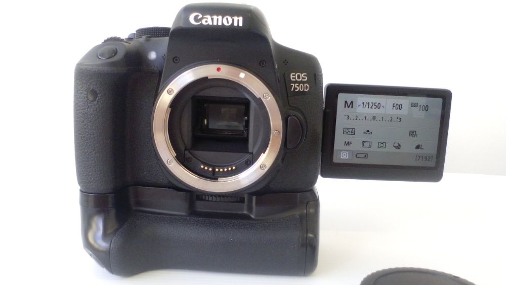 CANON 750D | 5 Baterias | 2 Carregadores