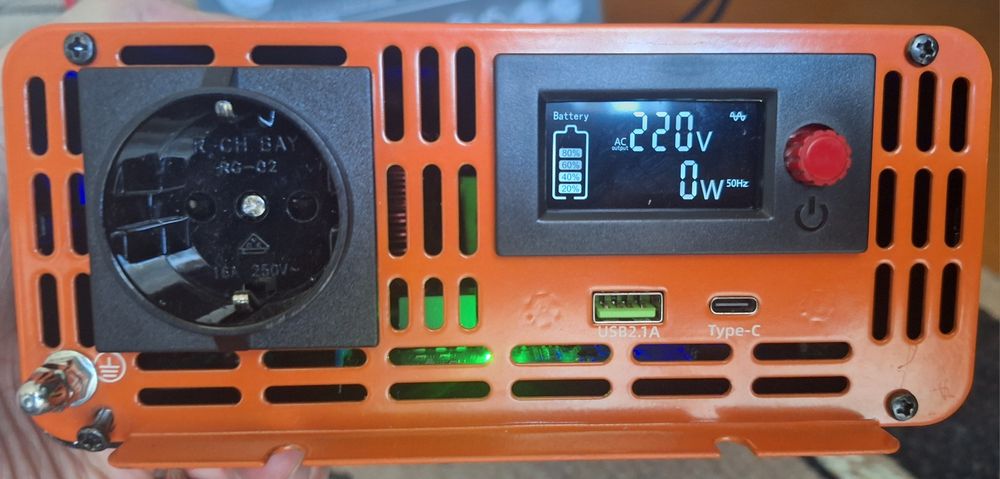 Инвертор Datouboss 12в 2000w