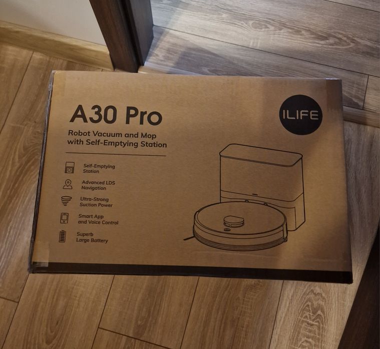Ilife a30 pro robot sprzątający prezent