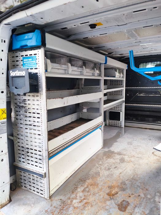 Zabudowa serwisowa warsztatowa Sortimo do busa Ford Transit Custom