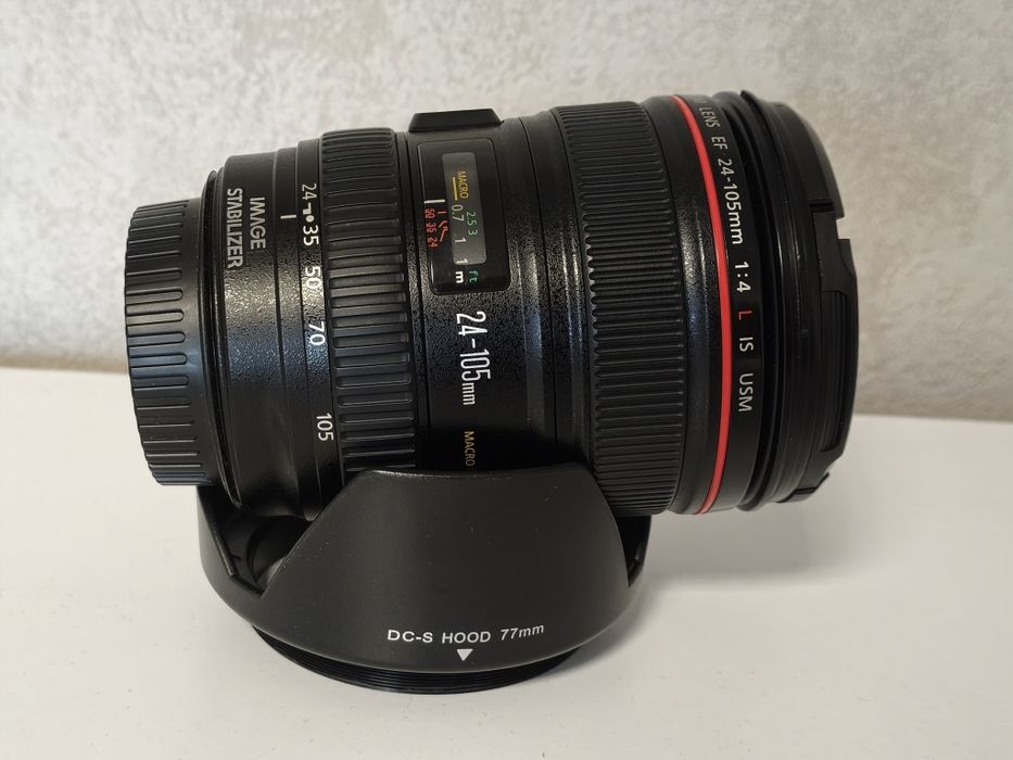 Продам об'єктиви 24-105 f4, 50mm f1.8, 35mm f2.0