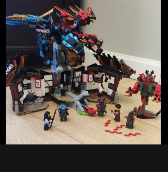LEGO Ninjago 70627 – Kuźnia Smoków prawie komplet 1200 pcs bez pudełka