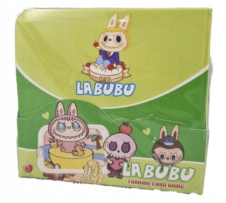 KARTY LABUBU cały box 288 KART, 36 Saszetek po 8 Kart
CAŁY MEGA BOX 2