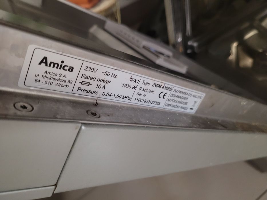 Zmywarka wolnostojaca Amica 45 cm